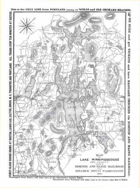 Lake Winnipesaukee Chart