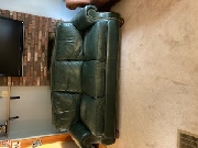 Leather sofa
